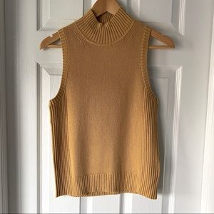 GAP sleeveless turtleneck sweater - S